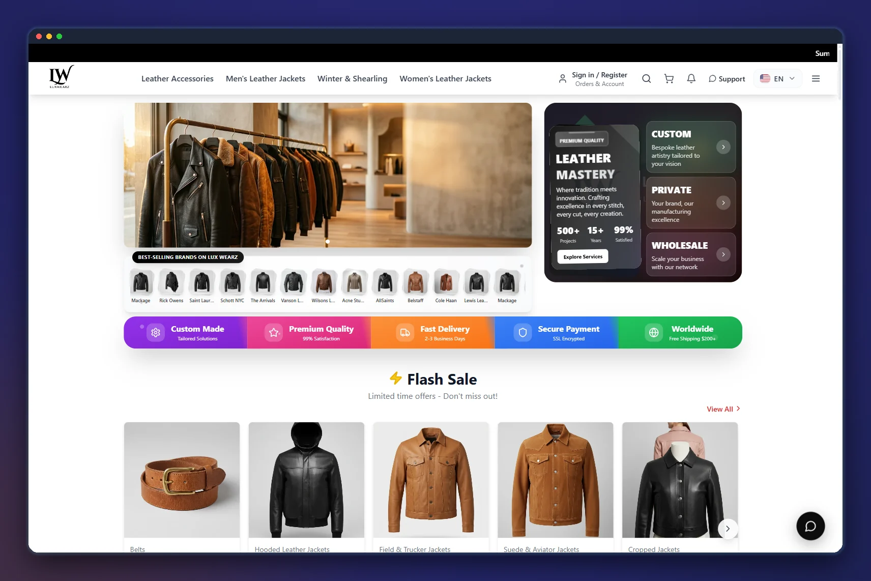 Luxwearz Storefront