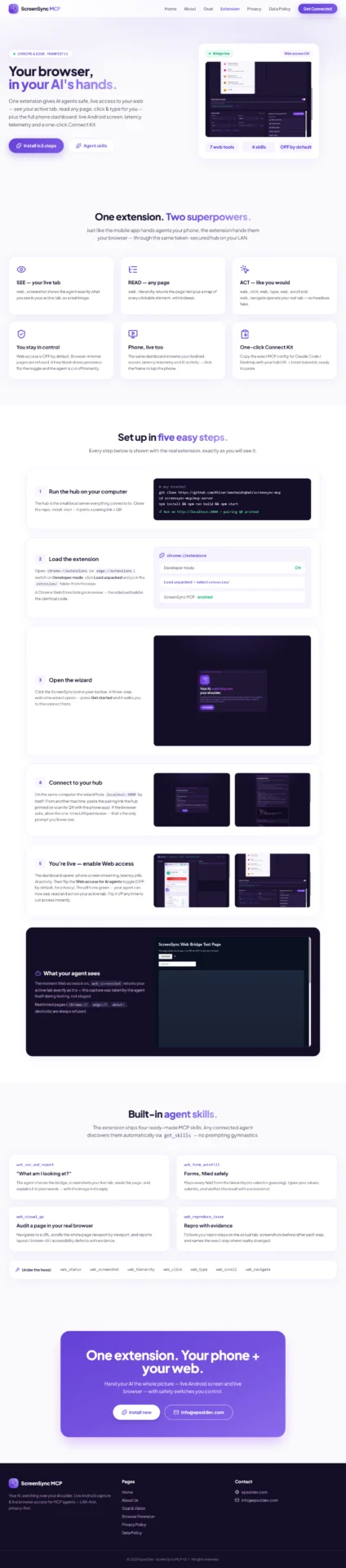 ScreenSync Platform — One Catalog, Four Surfaces, Zero Cloud